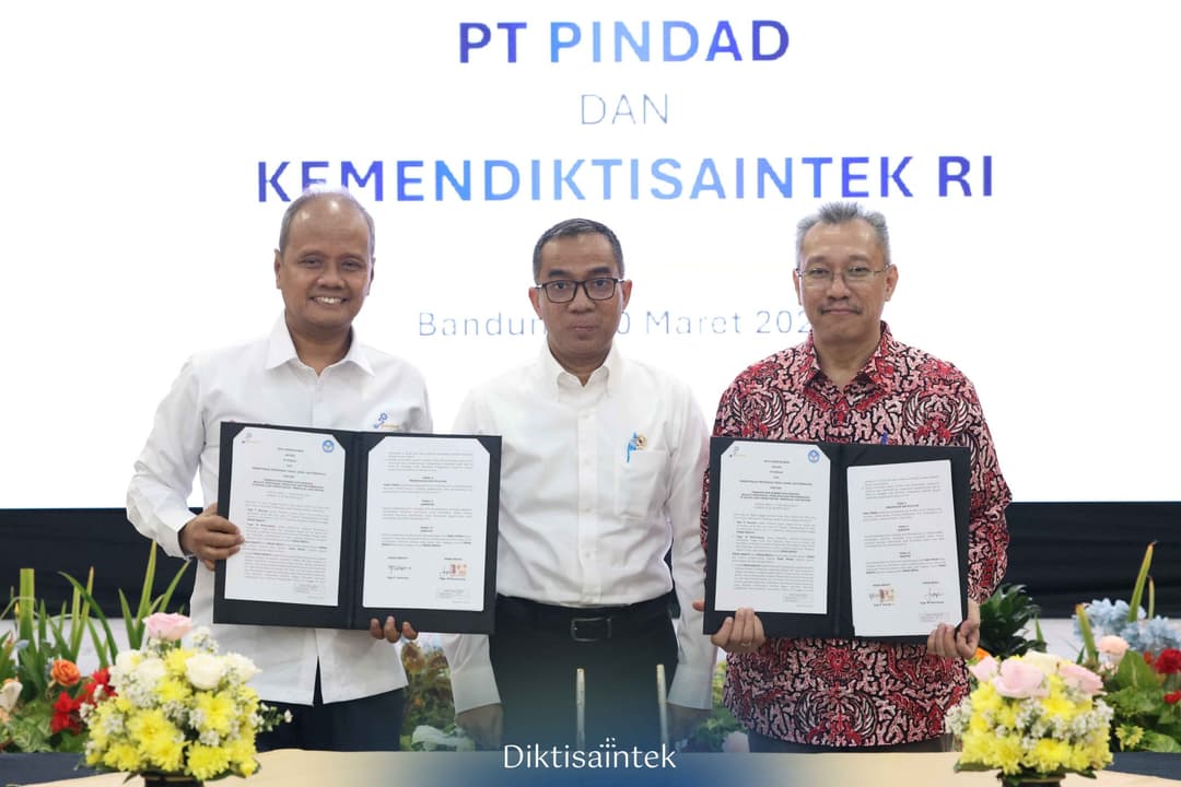 MoU Kemdiktisaintek dengan PT PINDAD