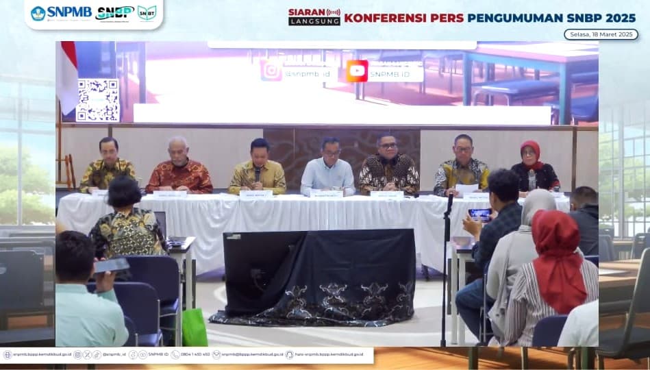 Pengumuman Hasil SNBP 2025: Peserta Lulus Tidak Dapat Mendaftar SNBT dan Seleksi Mandiri