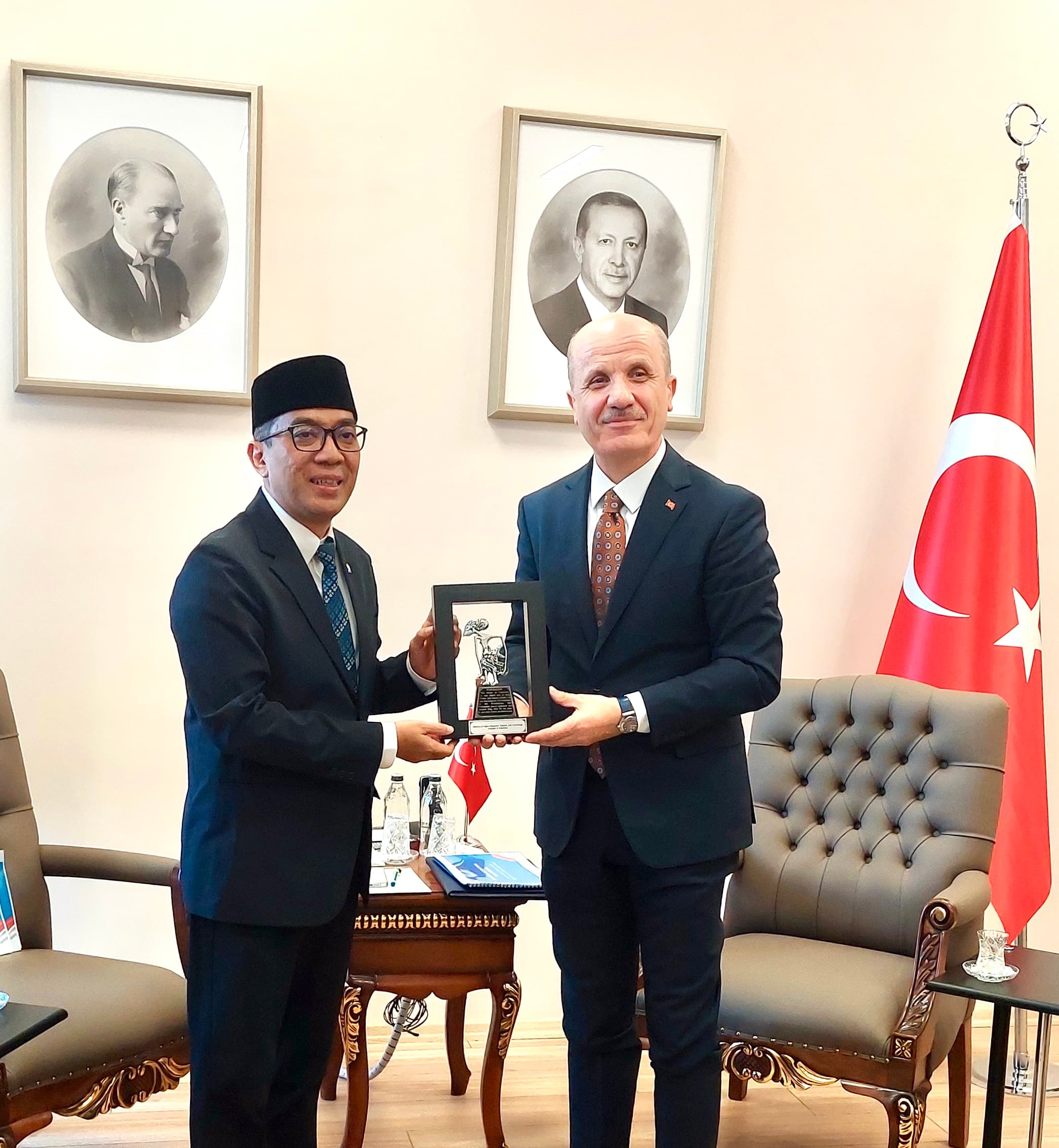 Mendiktisaintek dan Higher Education Council of Turkey Sepakat Memperkuat Kerja Sama Pendidikan Tinggi