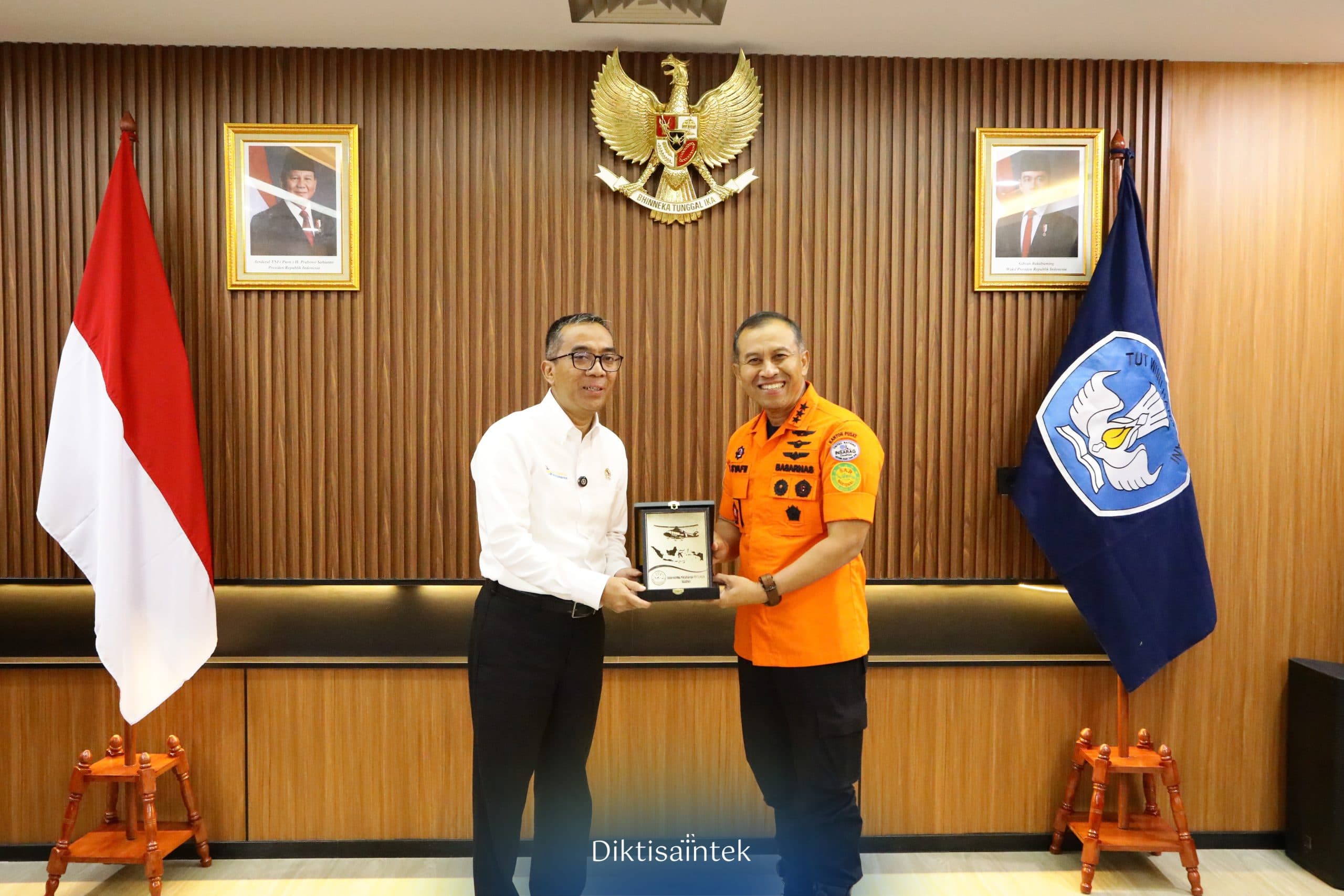 Kemdiktisaintek dan Basarnas Bersinergi Wujudkan Diktisaintek Berdampak