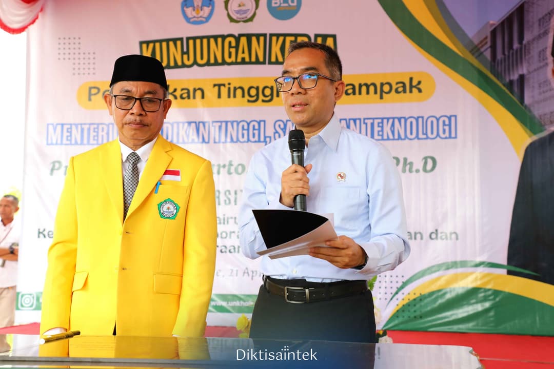 Mendiktisaintek Kunjungan daerah 3T, Ternate