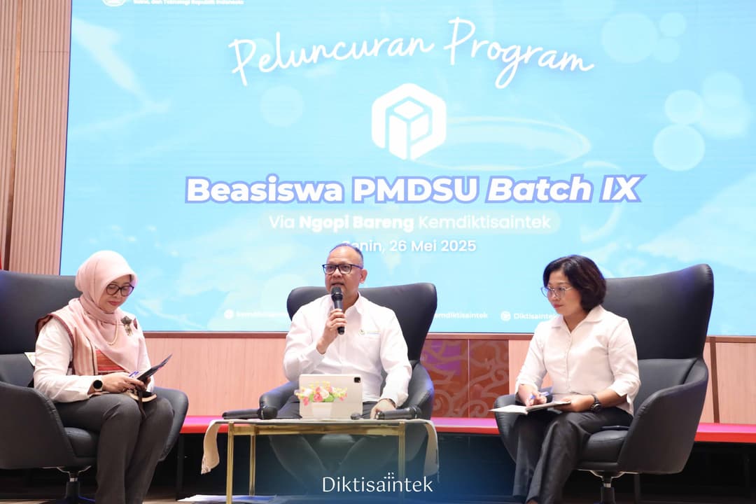 Peluncuran Program Beasiswa PMDSU Batch IX