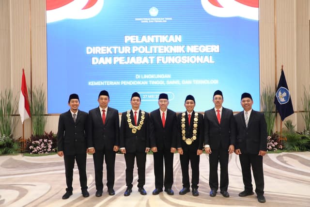 Pelantikan Direktur Politeknik Negeri dan Pejabat Fungsional di lingkungan Kemdiktisaintek