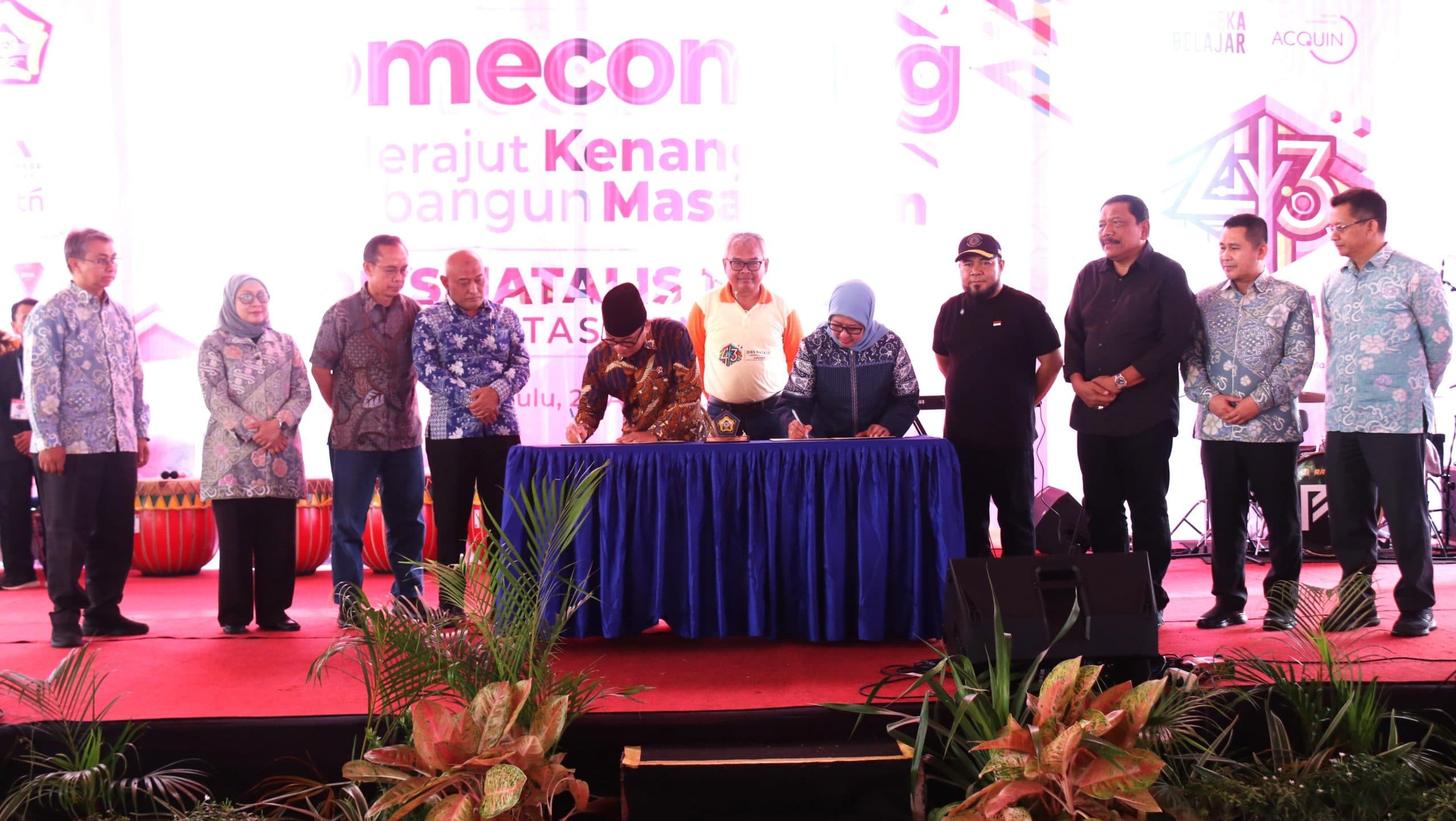 Menteri Desa Perkuat Sinergi dengan Unib untuk Wujudkan Pembangunan Desa yang Berdampak