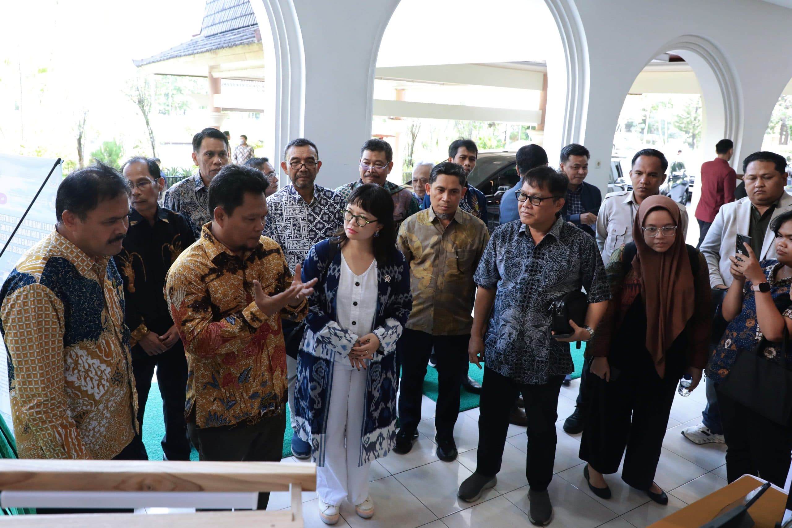 Kunjungan Wamendiktisaintek Stella Christie di Universitas Mataram, Lombok, Nusa Tenggara Barat