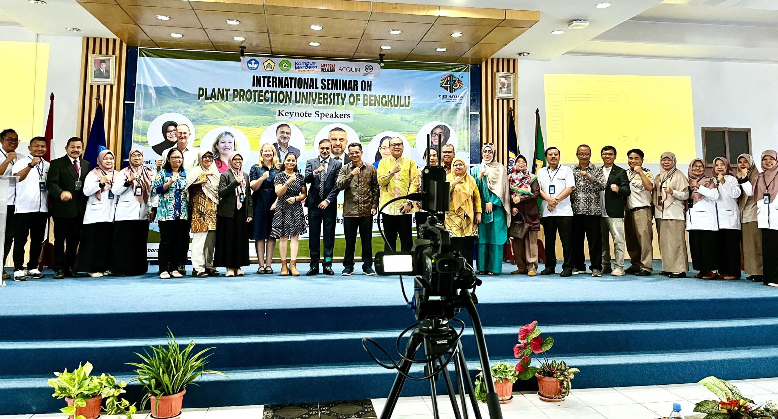Prodi Proteksi Tanaman Gelar Seminar Internasional Biodiversitas untuk Pertanian Berkelanjutan