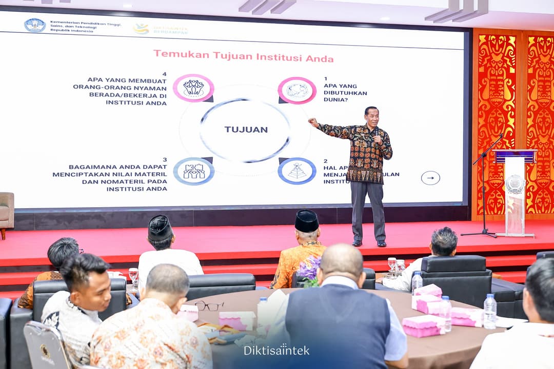 Kunker Wakil Menteri Diktisaintek di Universitas Pendidikan Muhammadiyah Sorong, Papua Barat Daya