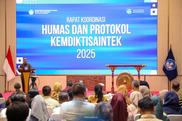 Kemdiktisaintek Perkuat Peran Humas dan Protokol