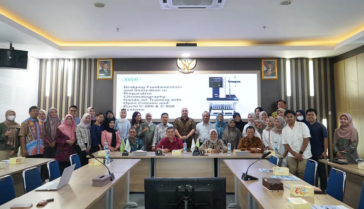 UNDIP dan PT. BUCHI Indonesia Dorong Inovasi Kromatografi: Dari Praktikum Kolom Terbuka hingga Teknologi Terkini