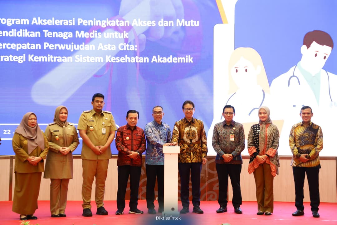 Kemdiktisaintek Dorong Percepatan Asta Cita, Luncurkan Program Akselerasi Peningkatan Akses dan Mutu Pendidikan Tenaga Medis melalui Sistem Kesehatan Akademik