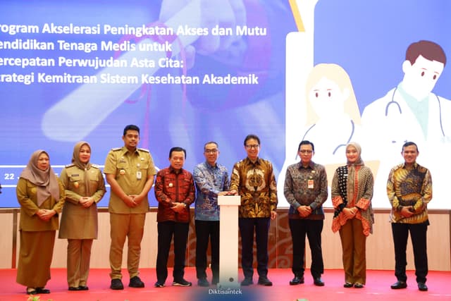 Kemdiktisaintek Dorong Percepatan Asta Cita, Luncurkan Program Akselerasi Peningkatan Akses dan Mutu Pendidikan Tenaga Medis melalui Sistem Kesehatan Akademik