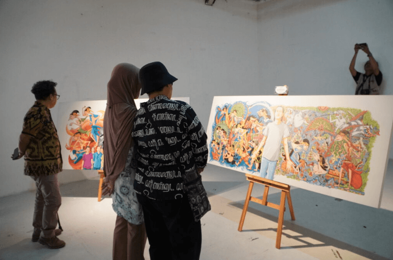 Pameran Lelaku Neges, Serah, Sareh: Kolaborasi Seni dan Spiritualitas dalam Penciptaan Karya Visual