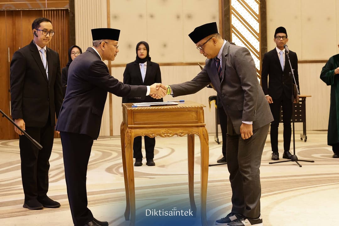 Pelantikan Rektor Halu Oleo oleh Sekretaris Jenderal Kemdiktisaintek