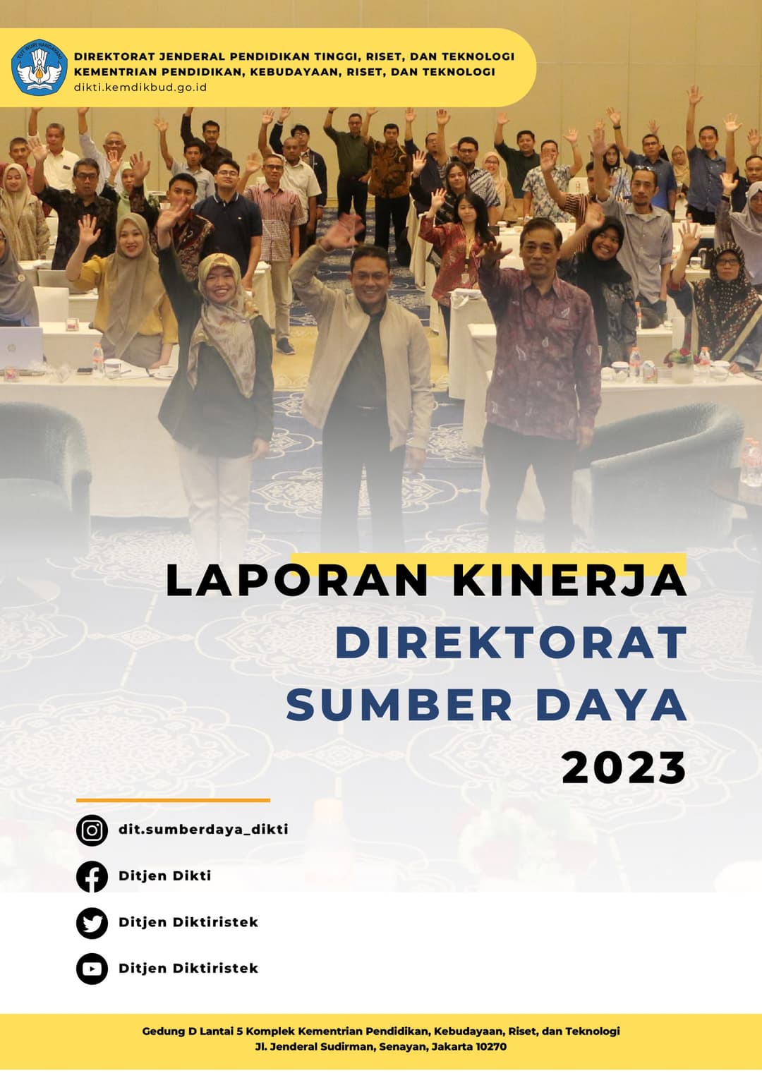 Laporan Kinerja Direktorat Sumber Daya Tahun 2023