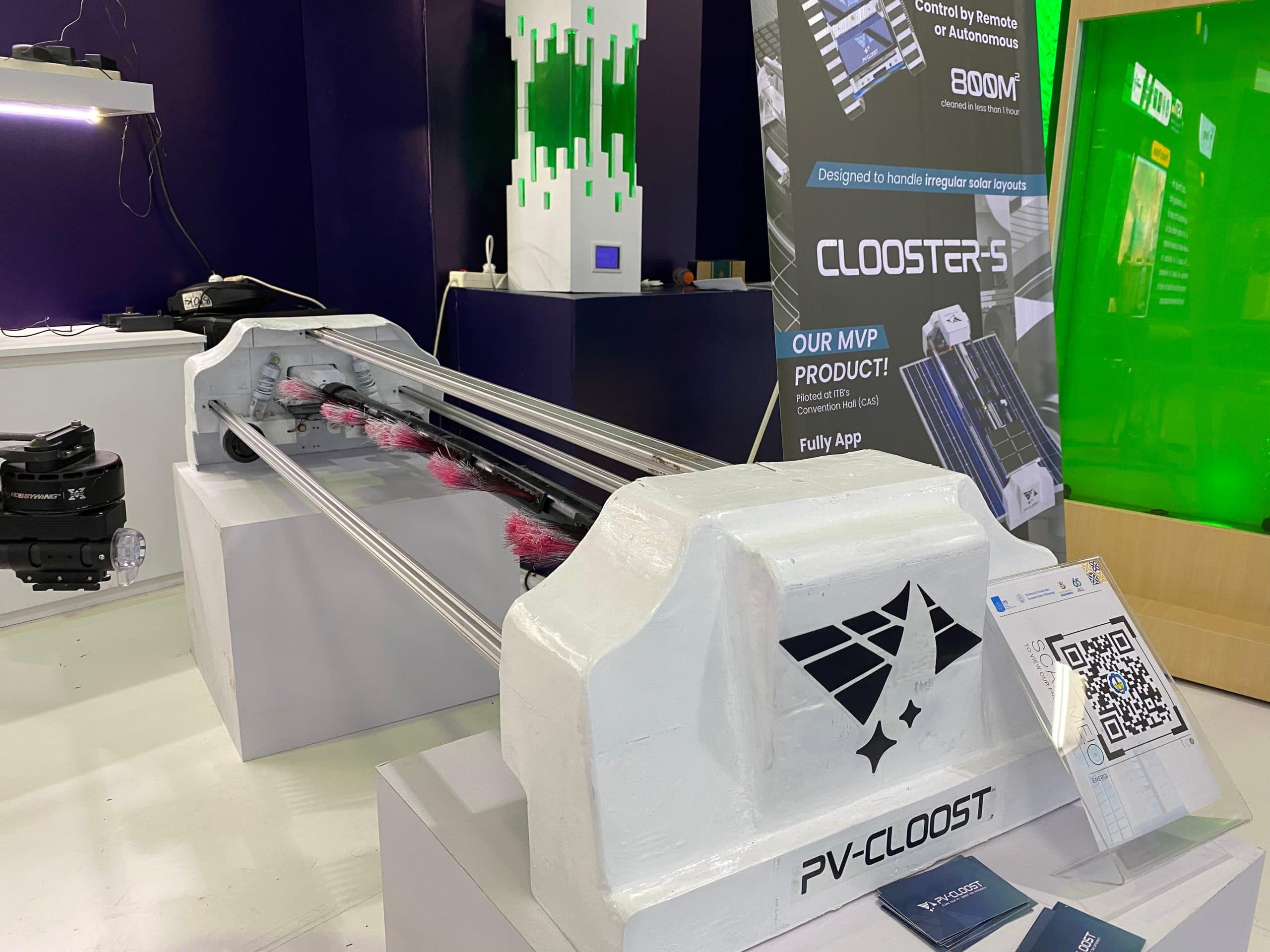 Robot Pembersih Panel Surya PV-CLOOST, Karya Mahasiswa ITS 