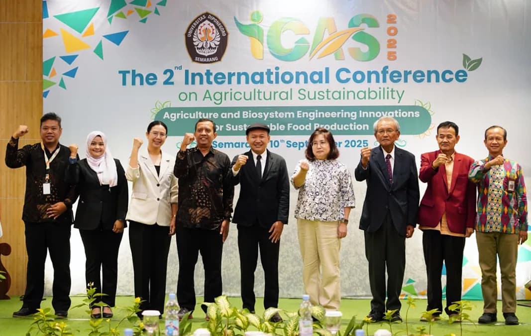 UNDIP Sukses Gelar ICAS 2025, Perkuat Kolaborasi Internasional untuk Pertanian Berkelanjutan