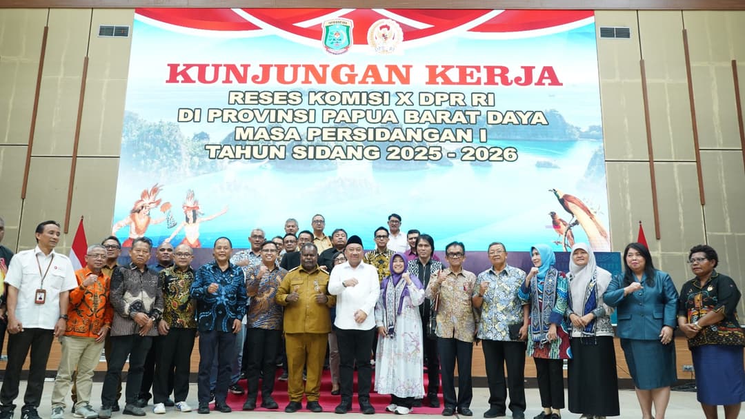 Kunker Reses Komisi X DPR RI Sorong
