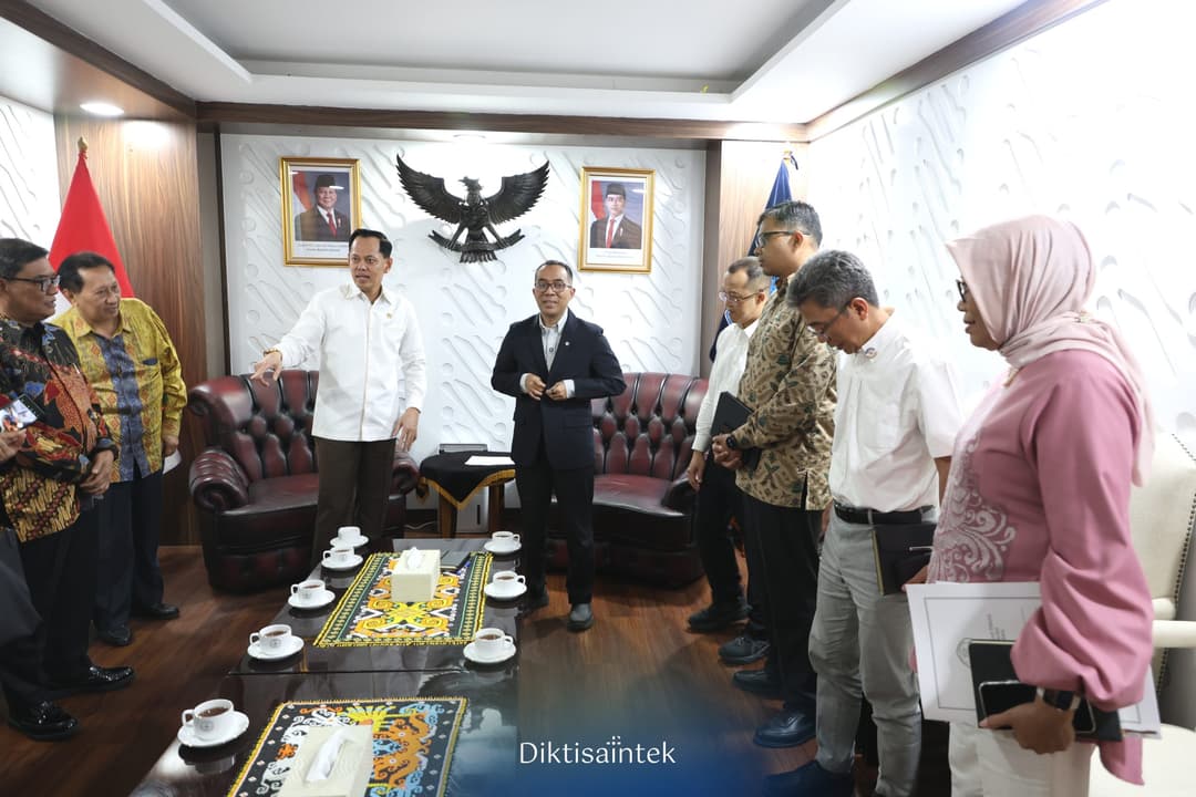 Mendiktisaintek Audiensi Dengan BAPPISUS
