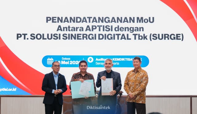 Kemdiktisaintek Bersama PT SURGE dan APTISI Wujudkan Ekosistem Pendidikan Tinggi yang Modern dan Berdaya Saing