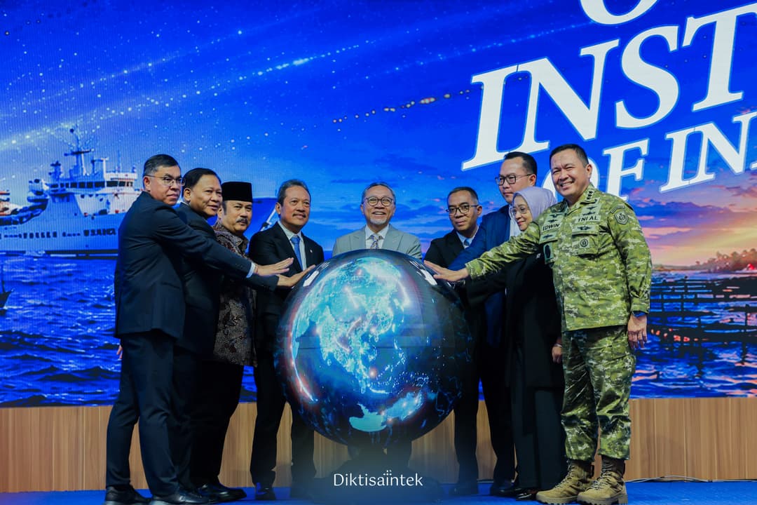 Mendiktisaintek Menghadiri Peresmian Ocean Institute of Indonesia