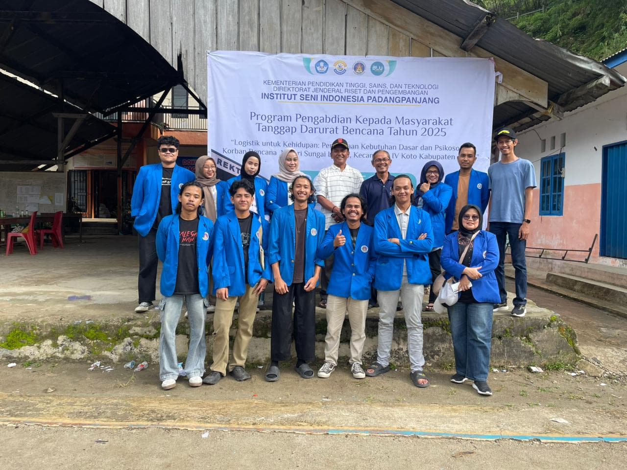 ISI Padangpanjang Laksanakan Program Pengabdian kepada Masyarakat Tanggap Darurat Pascabencana di Nagari Sungai Landia