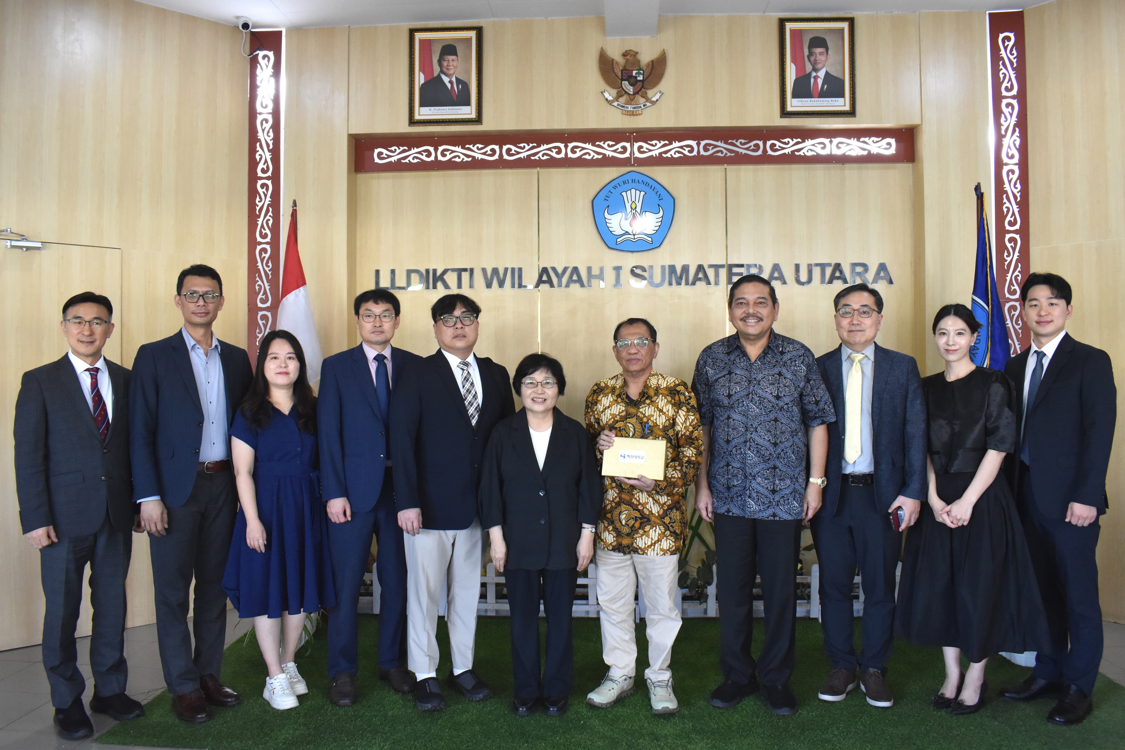 Kunjungi LLDIKTI Wilayah I, Rektor Hyejeon University Bawa Misi Promosi K-Food dan Kerjasama Kesehatan