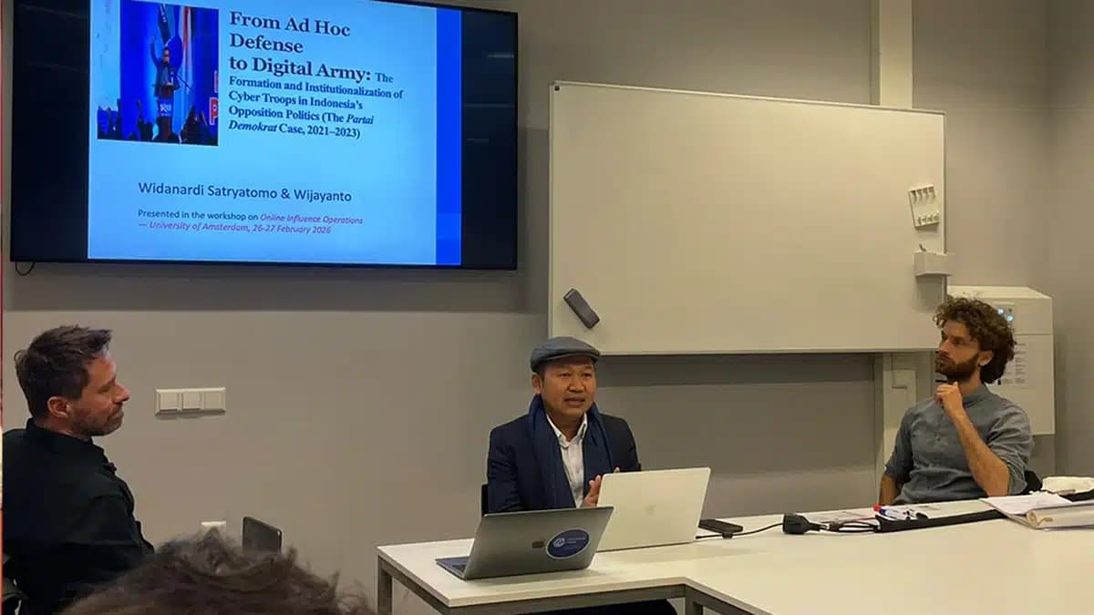 Peneliti UNDIP, Wijayanto, PhD, Bangun Kolaborasi Global Atasi Disinformasi