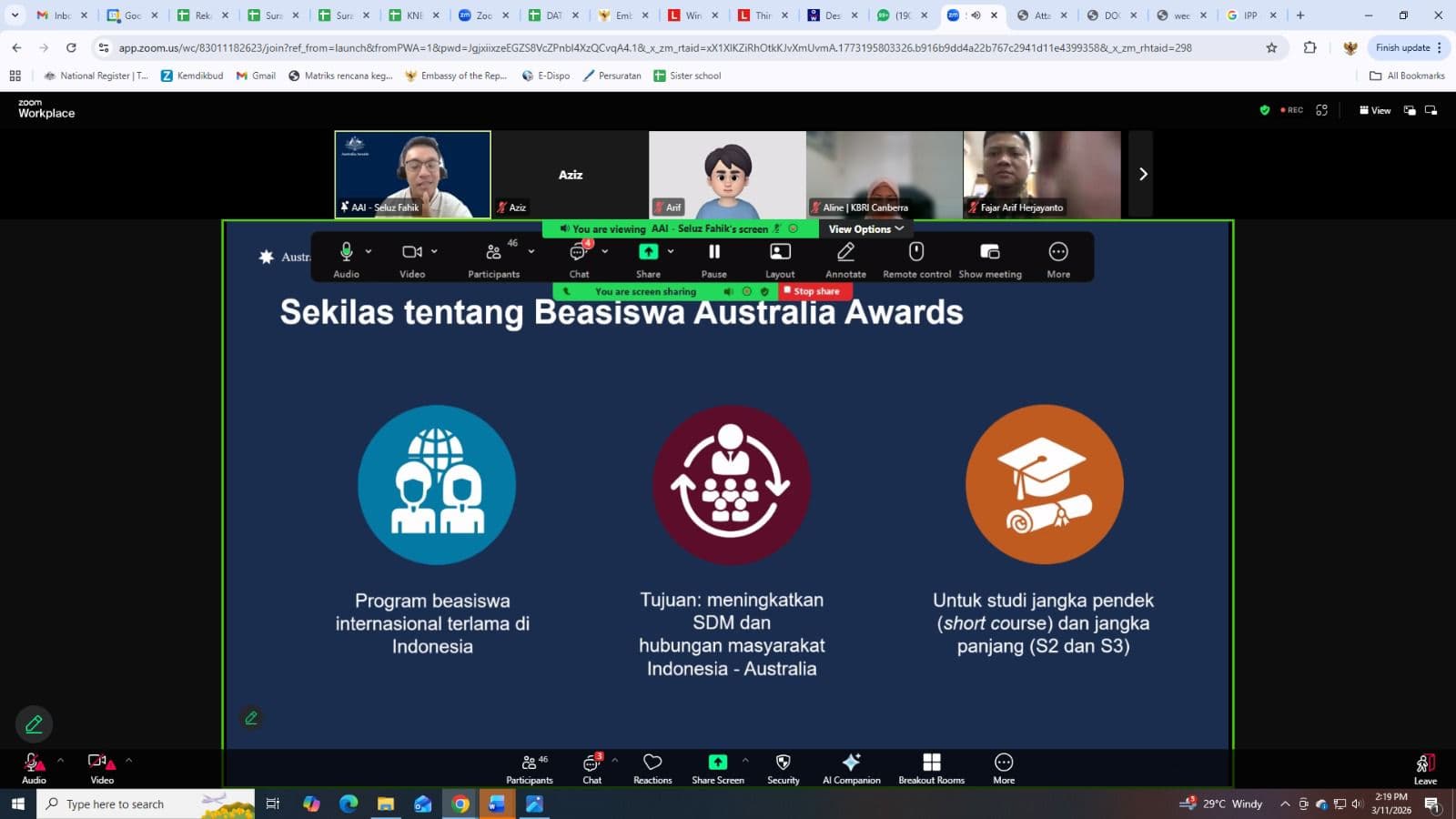 KBRI Canberra Gencarkan Sosialisasi Beasiswa melalui Program Scholarship Talks, Dorong Akses Studi ke Australia