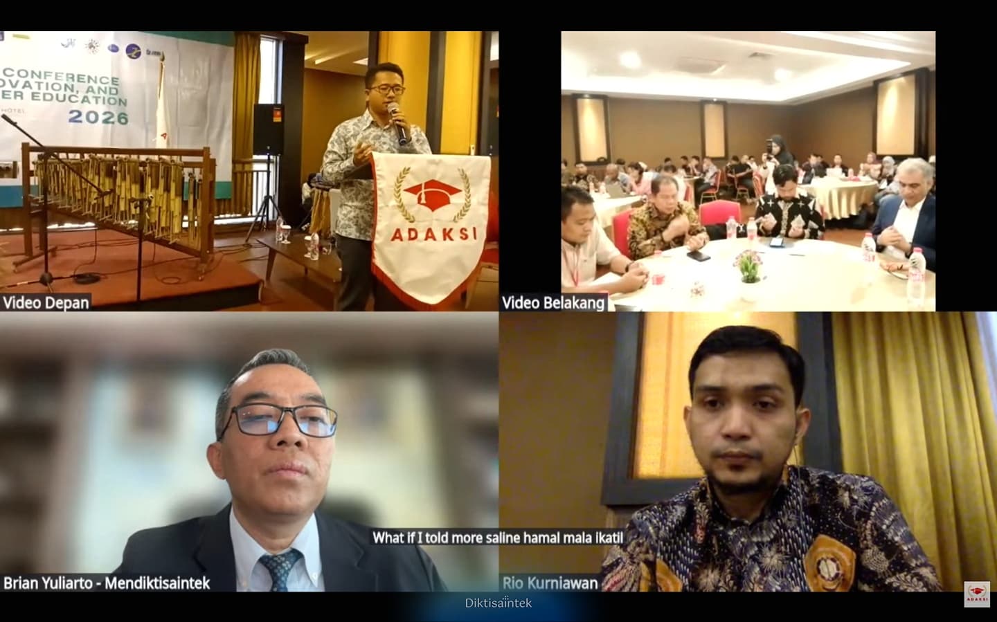 Mendiktisaintek Tegaskan Transformasi Pendidikan dalam Mendukung Visi Indonesia Emas 2045