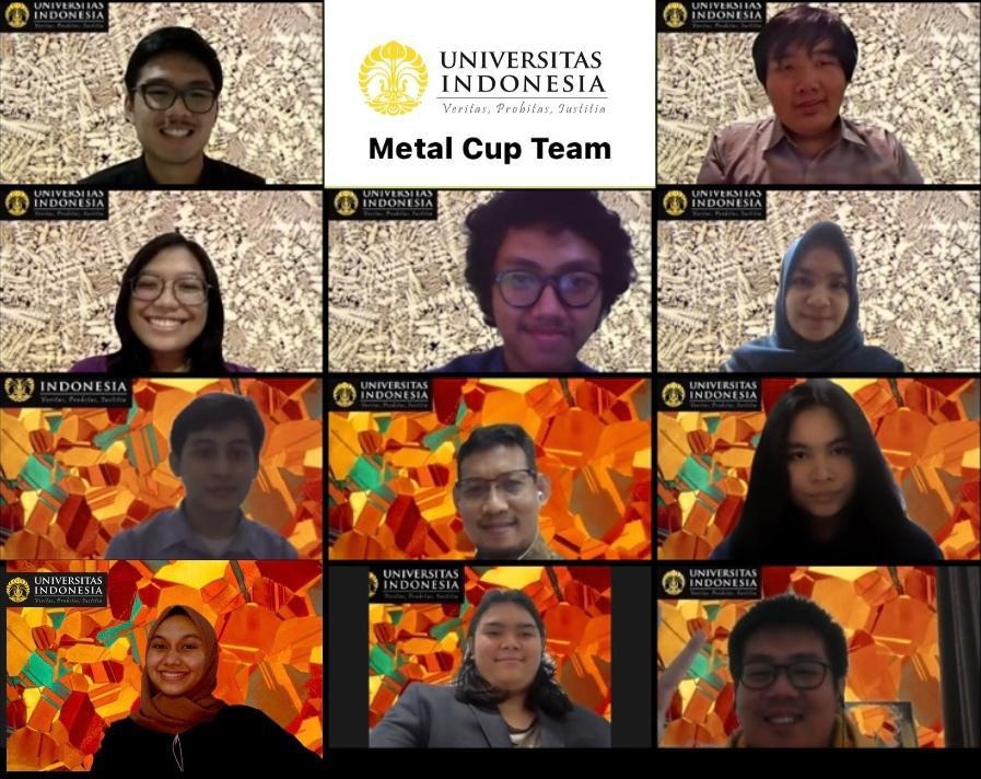 Mahasiswa FTUI Raih Juara Tiga Dunia di Kompetisi "Metal Cup" Gold Season