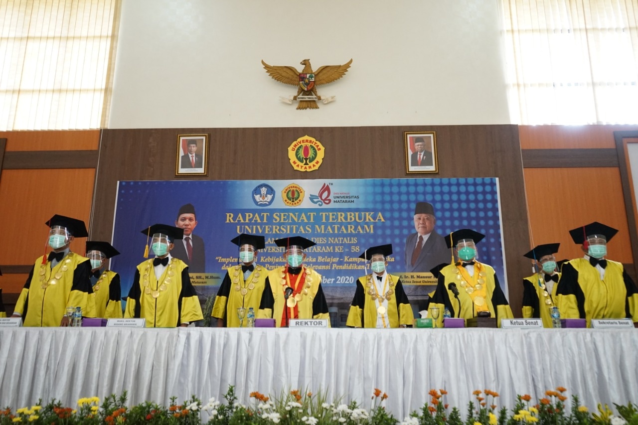 Dies Natalis Unram ke-58, Wapres RI Dorong Unram Lahirkan SDM Yang Terampil dan Kreatif