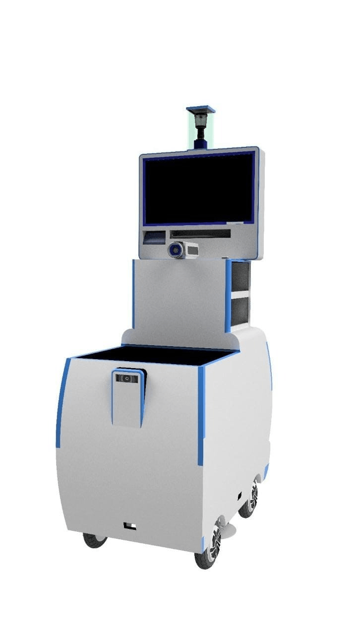 Hosiro-Usiro, Robot Buatan Mahasiswa ITS untuk Bantu Penanganan Covid-19