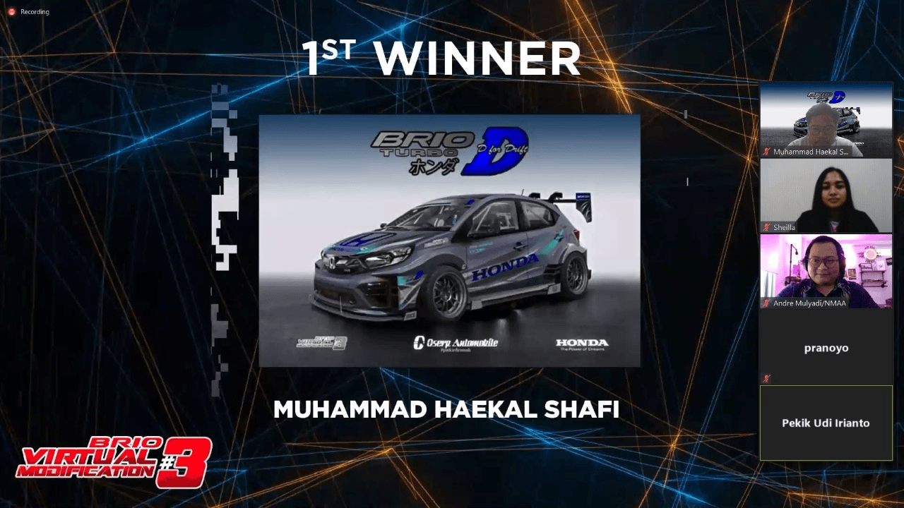 Mahasiswa ITS Juarai Ajang Brio Virtual Modification