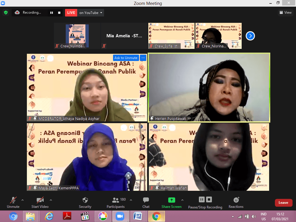 Peringati Hari Perempuan, Himaiko IPB University Gelar Bincang Asa