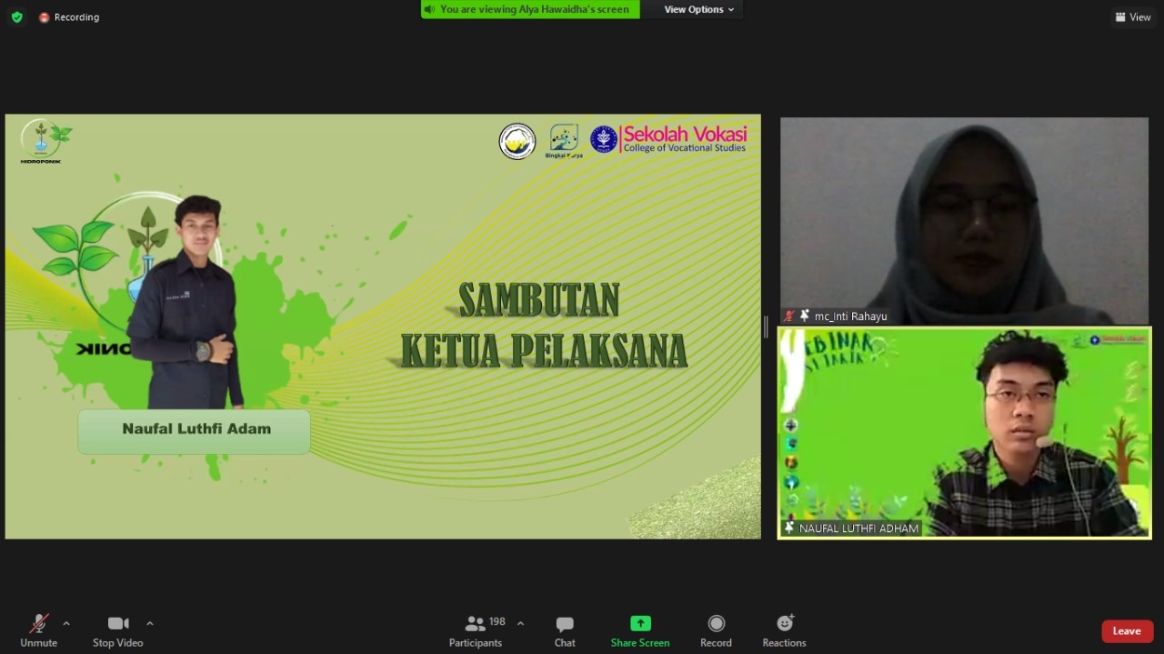 Tumbuhkan Kewirausahaan pada Mahasiswa, Sekolah Vokasi IPB University Adakan Pelatihan SiTarik