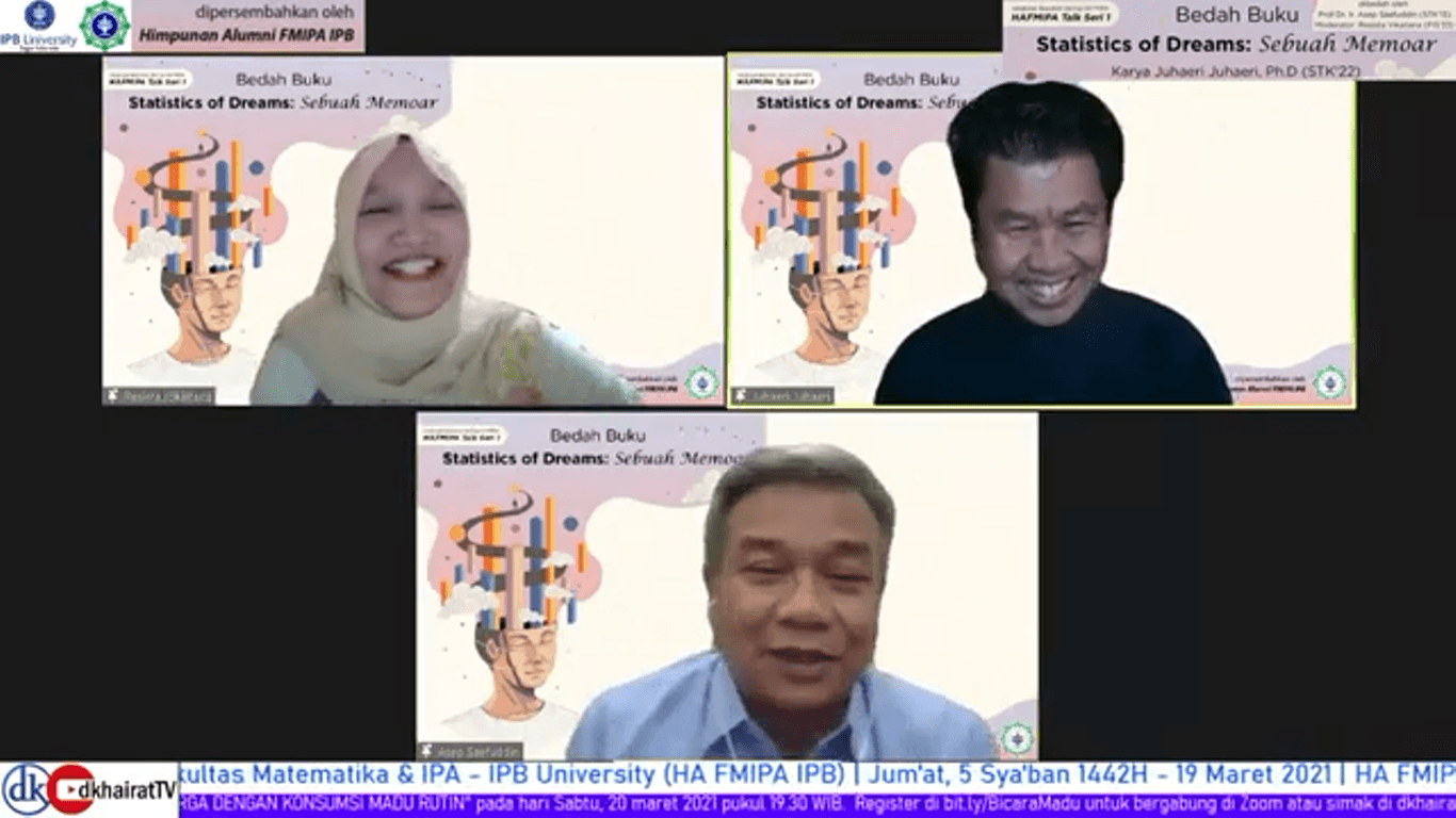 Dari Pinangraja ke Amerika, Alumnus Statistika IPB University Ini Bagikan Kisah Perjuangannya Melalui Memoar