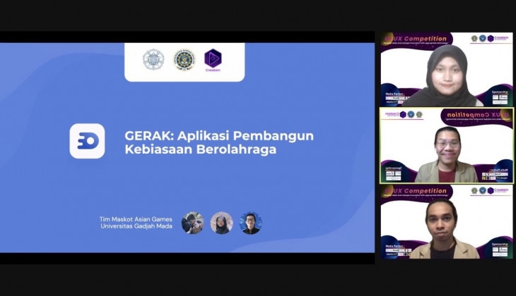 Tim Maskot Asian Games Raih Juara 1 UIUX Competition CREATE-IN 2021