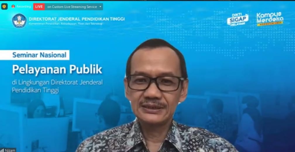 Dirjen Dikti: Pelayanan Publik di Lingkungan Ditjen Dikti Harus Berorientasi pada Kemaslahatan Masyarakat