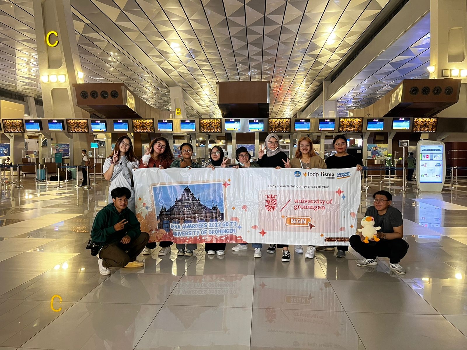 IISMA Kembali Memberangkatkan 9 Mahasiswa ke University of Groningen, Belanda