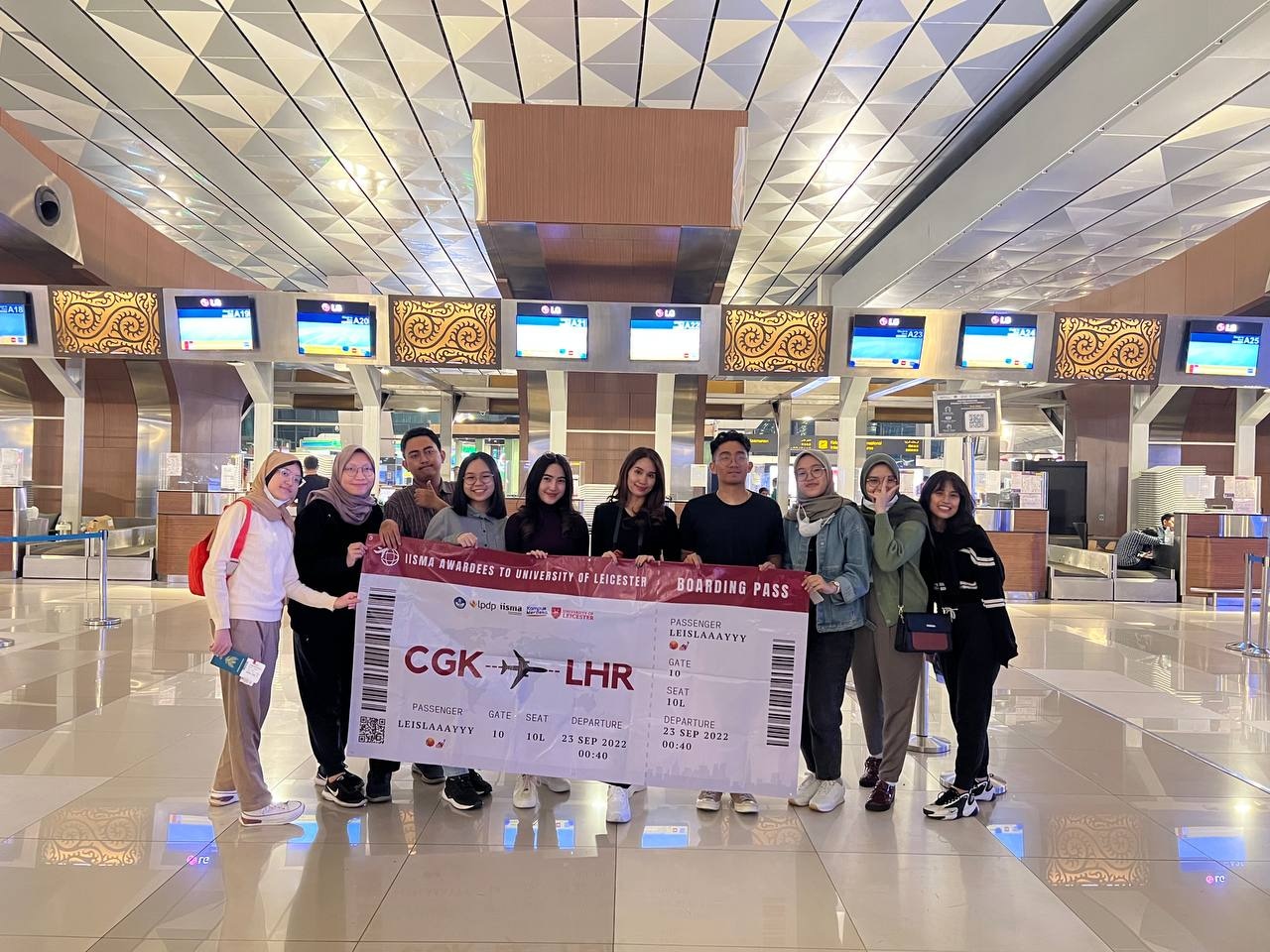 IISMA Lepas Delegasi Mahasiswa ke Leicester University