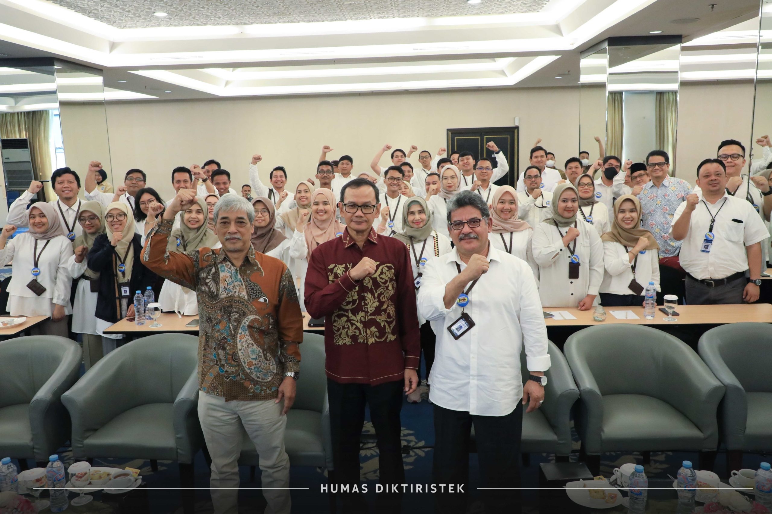 Kuatkan Reformasi Birokrasi di Bidang Pendidikan Tinggi, plt. Dirjen Diktiristek Canangkan DRTPM sebagai Zona Integritas