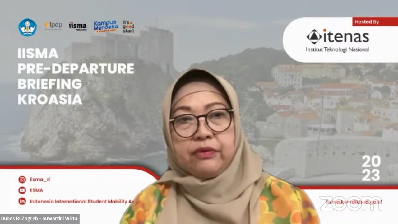 Gelar Pre-Departure Briefing, KBRI Indonesia di Kroasia Sambut Mahasiswa yang Akan Mengikusi Program IISMA