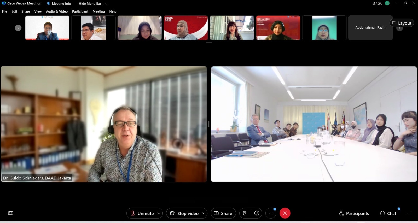 Wakil Dubes Jerman Temui Mahasiswa Peserta Program IISMA, Dukung Persiapan Mahasiswa Sebelum Keberangkatan