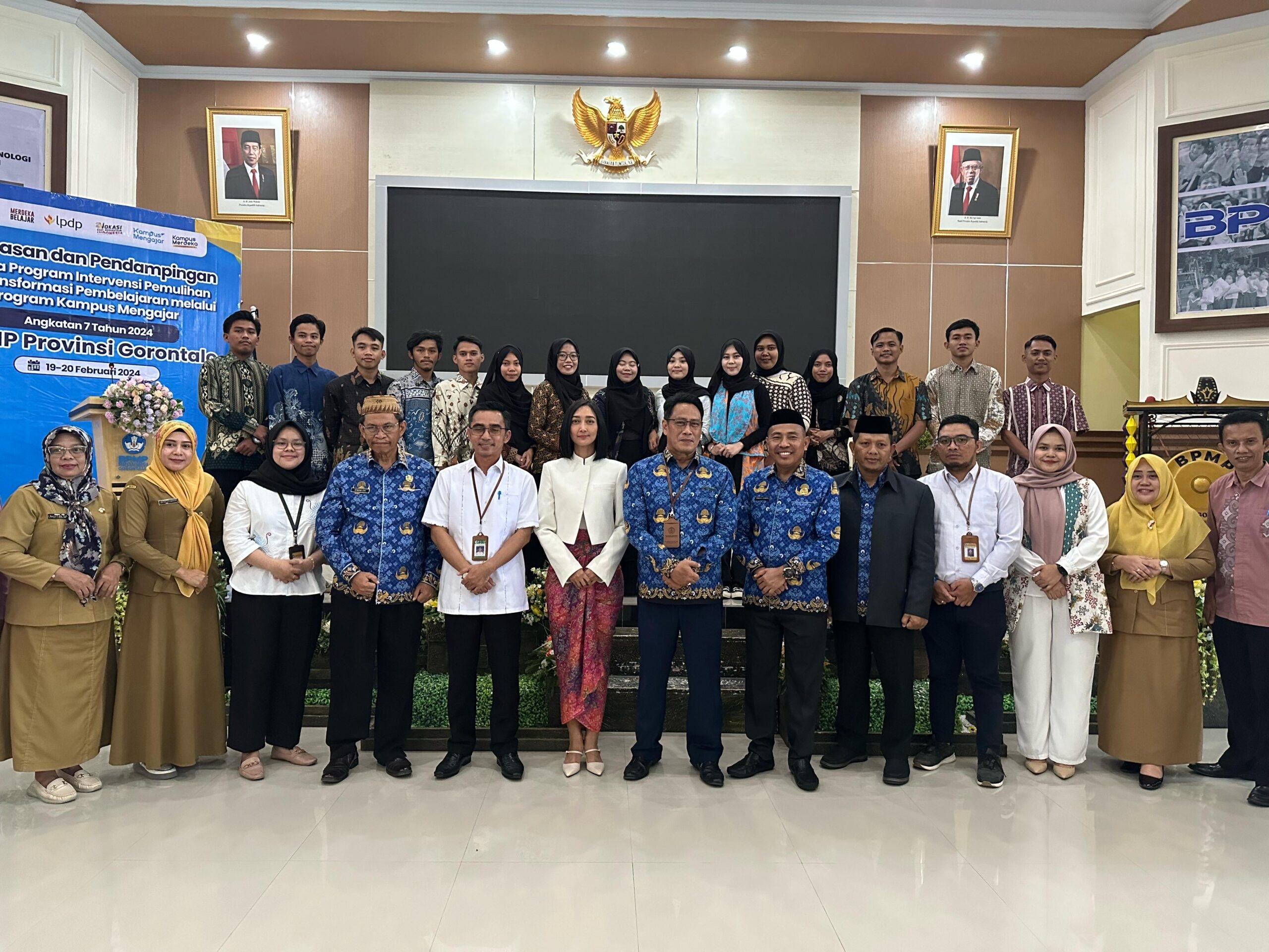 Mempererat Ikatan Alumni dan Dukungan Program KM: Cermin Kegiatan Seremonial Pelepasan Angkatan 7 BPMP Gorontalo dan Papua