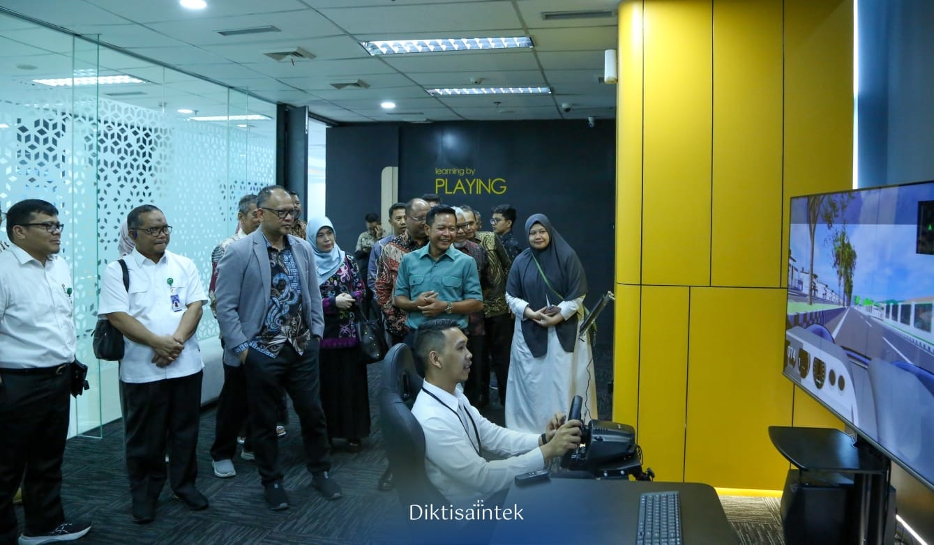 Dukung Implementasi Pembelajaran Digital, Dirjen Dikti Tinjau Gedung Digital Learning Center di  Universitas Sumatera Utara (USU)