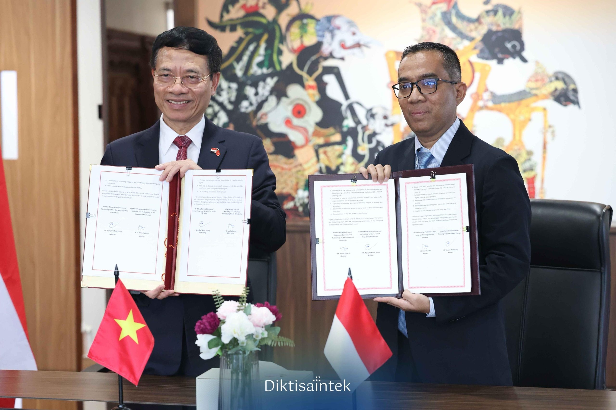 Indonesia dan Vietnam Sepakati Kerja Sama Bidang Sains dan Teknologi