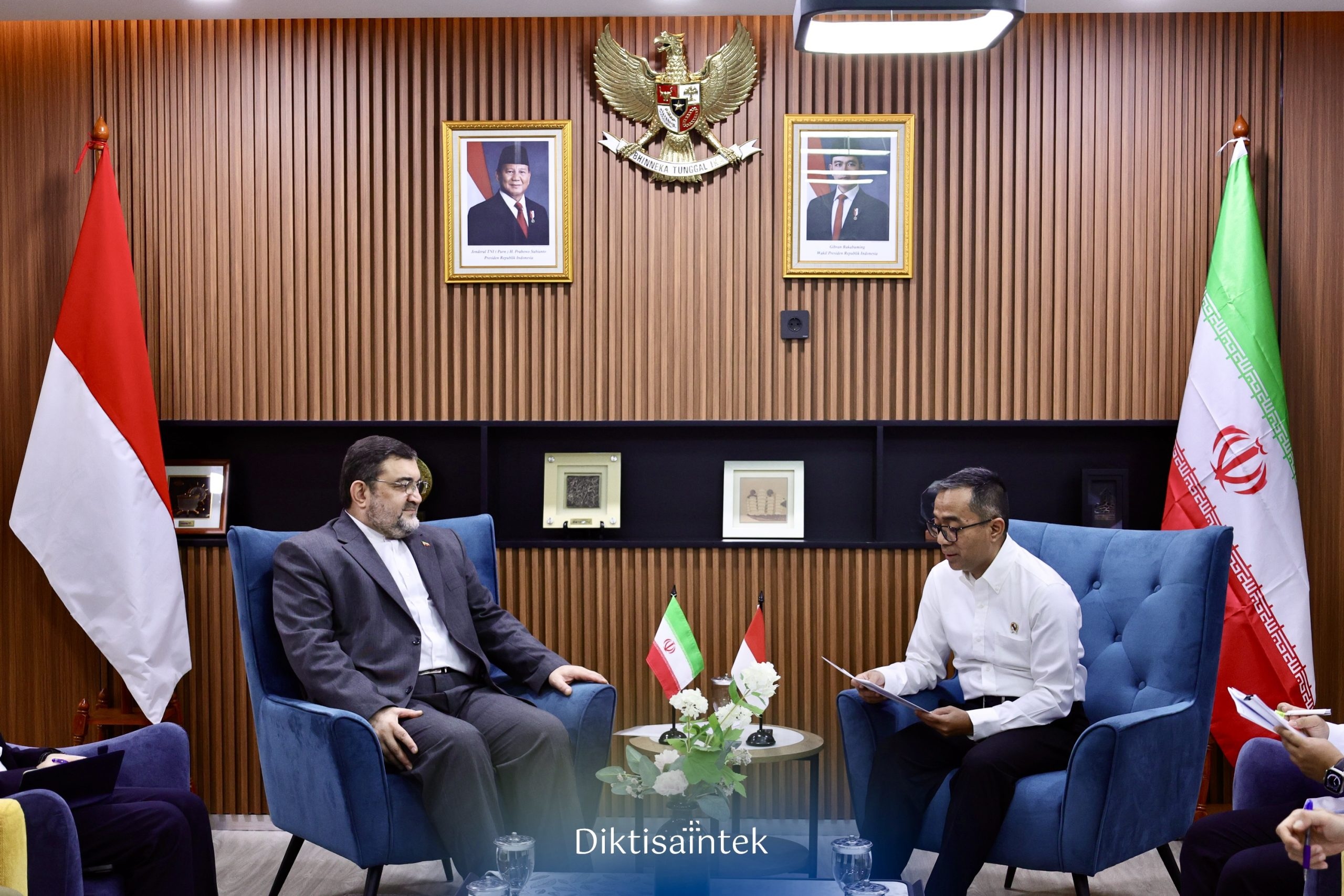 Kemdiktisaintek Dorong Penguatan Hubungan Bilateral dengan Iran