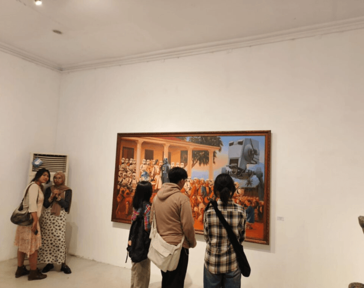 Pameran Seni Rupa “RESIPROKAL: Saling Sapa” Satukan Seniman Kobe dan Yogyakarta di ISI Yogyakarta