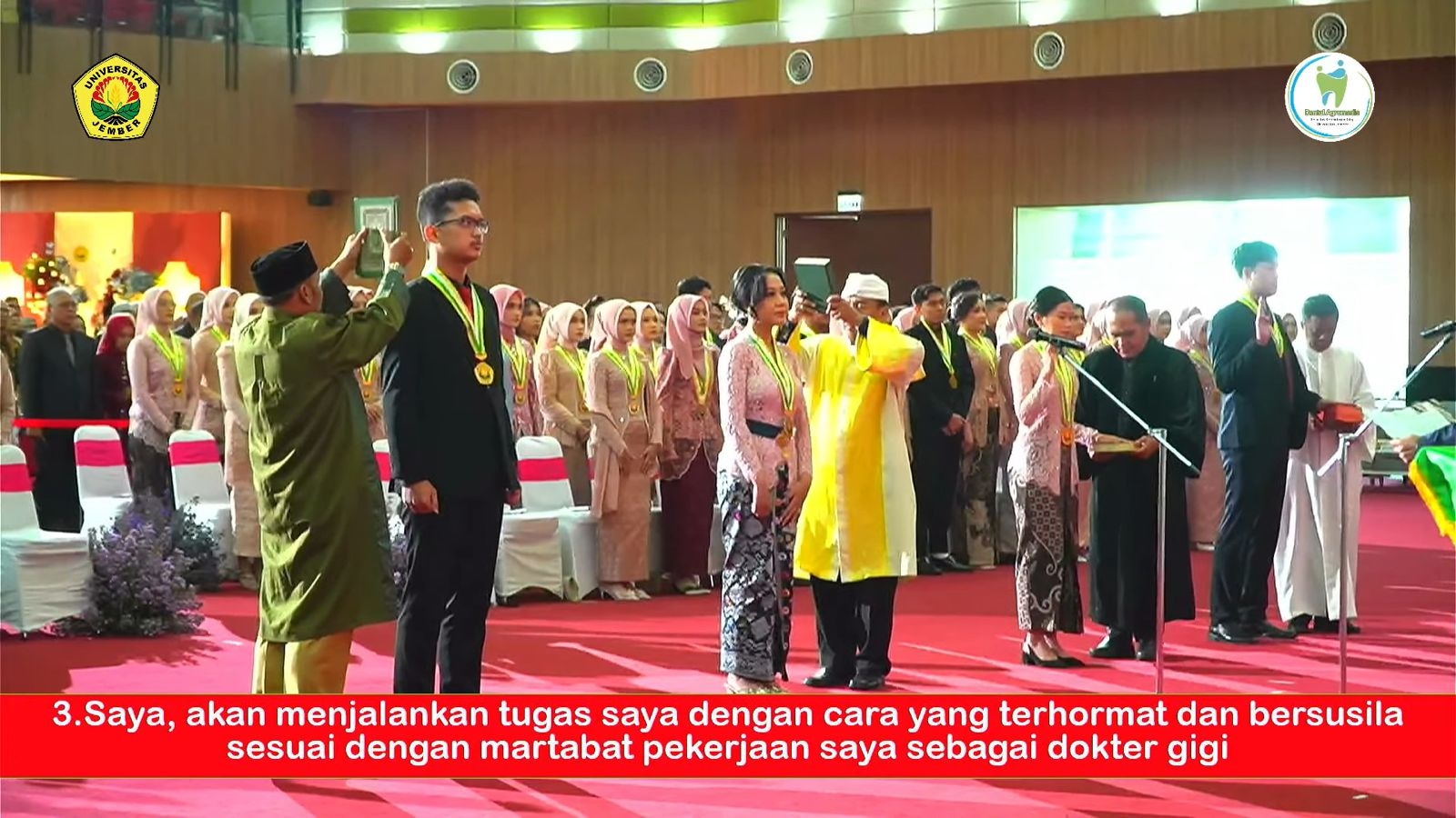 UNEJ Lantik 122 Dokter Gigi Baru, Siap Berdampak untuk Indonesia