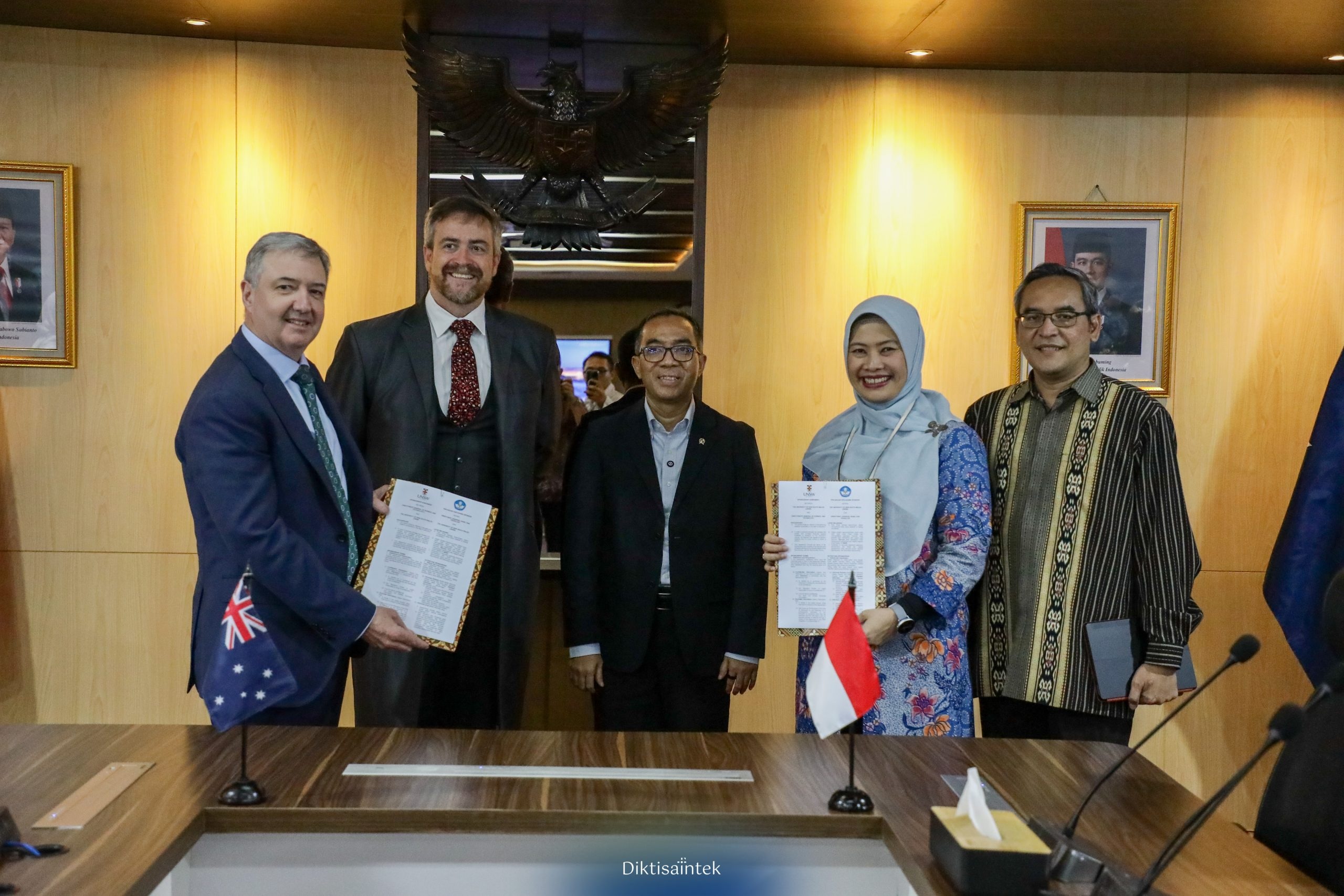 Kemdiktisaintek dan UNSW Bahas Penguatan Kerja Sama Pendidikan Tinggi, Riset, dan Ekosistem Startup